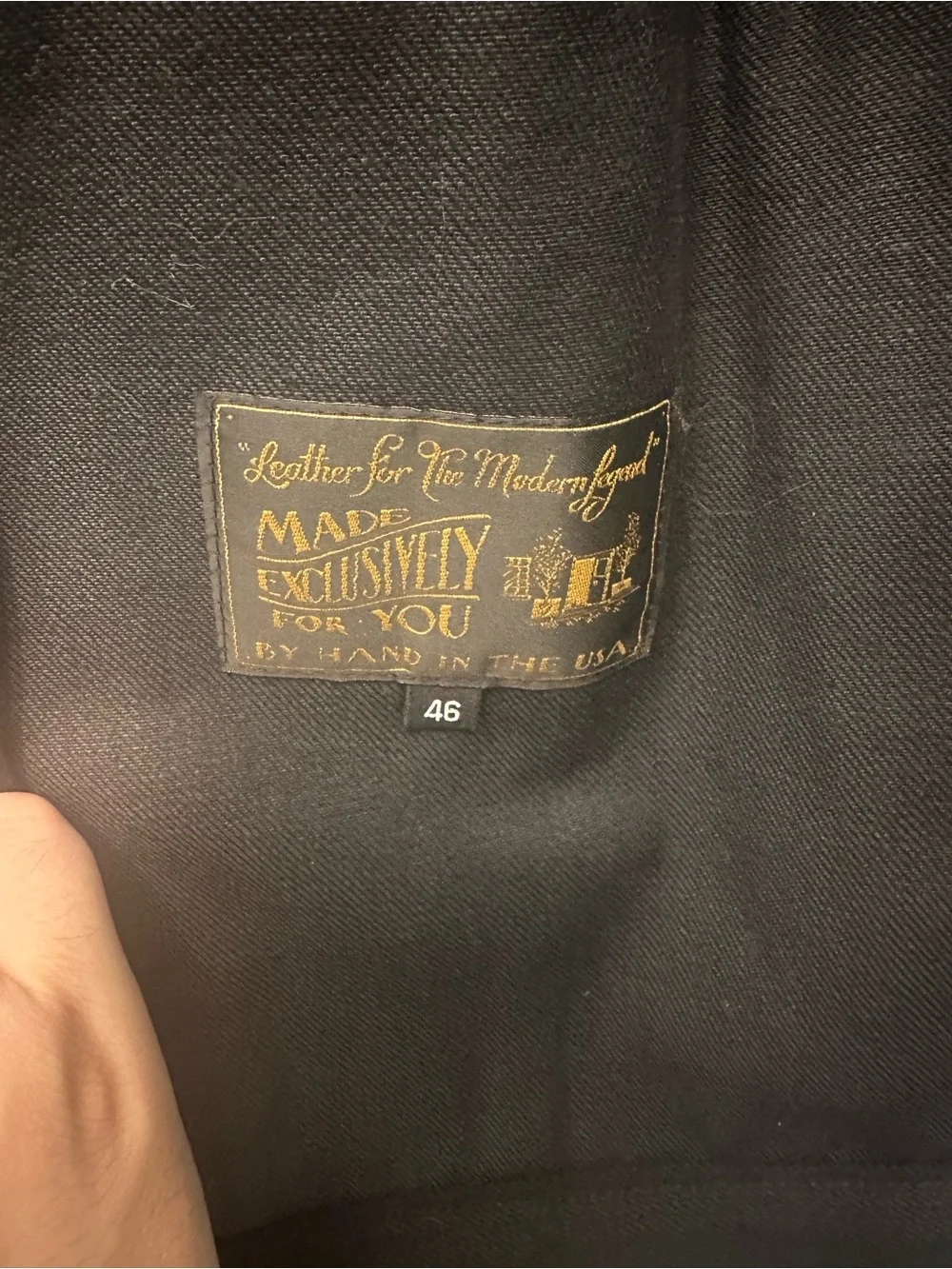 Savas Denham black denim trucker jacket *RARE*